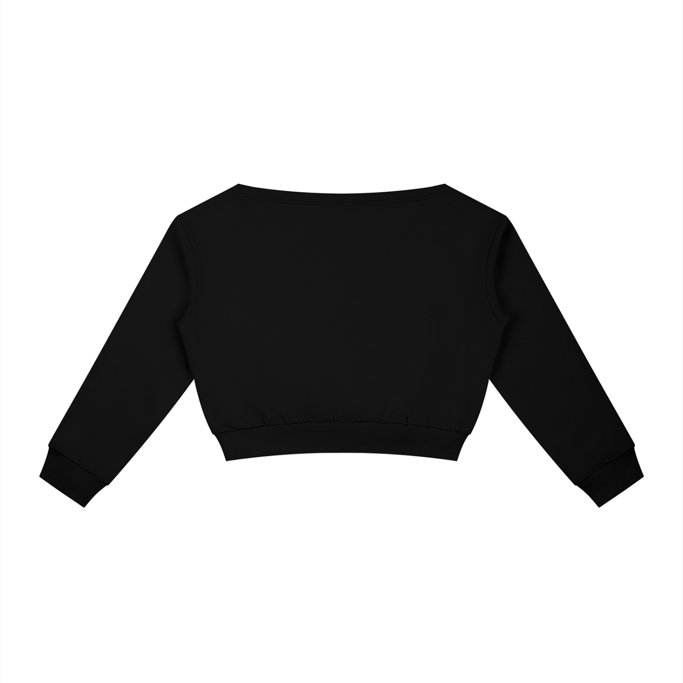 Sis Edit Off the Shoulder Cropped Crewneck